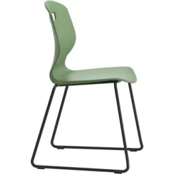 TITAN School Chair - Skid Legs - Stackable - Antimicrobial Polypropylene 8 TITAN School Chair - Skid Legs - Stackable - Antimicrobial Polypropylene -Avery Store AIG10980490