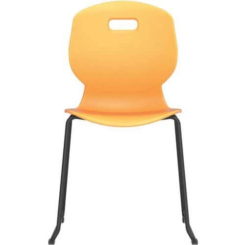 TITAN School Chair - Skid Legs - Stackable - Antimicrobial Polypropylene 5 TITAN School Chair - Skid Legs - Stackable - Antimicrobial Polypropylene - Image 5
