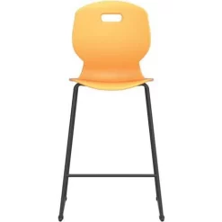TITAN High Stool School Chair - Stackable - Antimicrobial Polypropylene 9 TITAN High Stool School Chair - Stackable - Antimicrobial Polypropylene -Avery Store AIG10981011