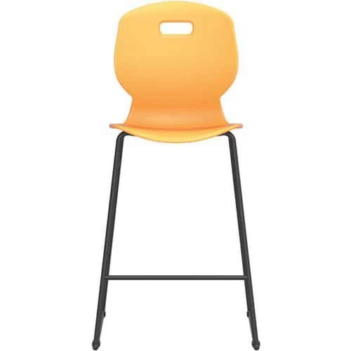 TITAN High Stool School Chair - Stackable - Antimicrobial Polypropylene 5 TITAN High Stool School Chair - Stackable - Antimicrobial Polypropylene - Image 5