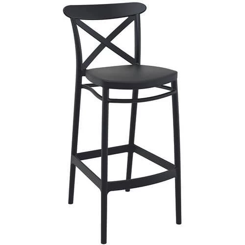 Indoor/Outdoor Bar Stool - Stackable - Recycled Plastic - 1060mm High 1 Indoor/Outdoor Bar Stool - Stackable - Recycled Plastic - 1060mm High