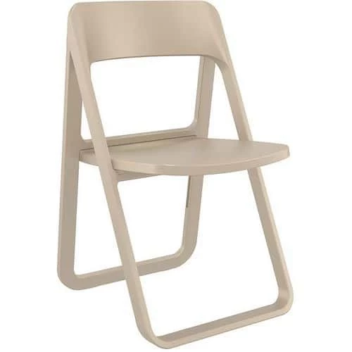 Folding Side Chair - Indoor/Outdoor Stackable - Recycled Plastic 4 Folding Side Chair - Indoor/Outdoor Stackable - Recycled Plastic - Image 4