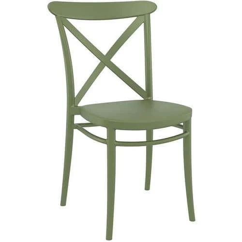 Indoor/Outdoor Side Chair - Stackable - Recycled Plastic - 870mm High 2 Indoor/Outdoor Side Chair - Stackable - Recycled Plastic - 870mm High - Image 2