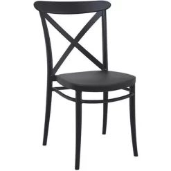 Indoor/Outdoor Side Chair - Stackable - Recycled Plastic - 870mm High 7 Indoor/Outdoor Side Chair - Stackable - Recycled Plastic - 870mm High -Avery Store AIG10989639