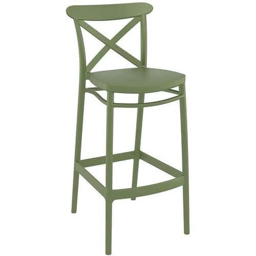 Indoor/Outdoor Bar Stool - Stackable - Recycled Plastic - 1060mm High 4 Indoor/Outdoor Bar Stool - Stackable - Recycled Plastic - 1060mm High - Image 4