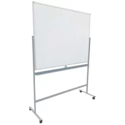 Mobile And Reversible Lacquered Magnetic Whiteboard - Manutan 26 Mobile And Reversible Lacquered Magnetic Whiteboard - Manutan -Avery Store AIG11376794
