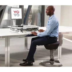 Sit-Stand Small Desk Converter - Home/Office Desk Riser - Yo-Yo 70 -Avery Store AIG16375108