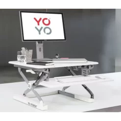Sit-Stand Small Desk Converter - Home/Office Desk Riser - Yo-Yo 70 -Avery Store AIG16375125