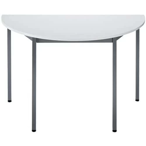 Half Moon Conference Table - Modular Desks - MFC Top - Manutan UK 2 Half Moon Conference Table - Modular Desks - MFC Top - Manutan UK - Image 2