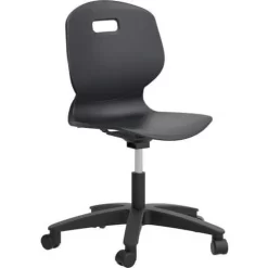 TITAN School Chair With Writing Tablet - Mobile & Stackable - Antimicrobial
