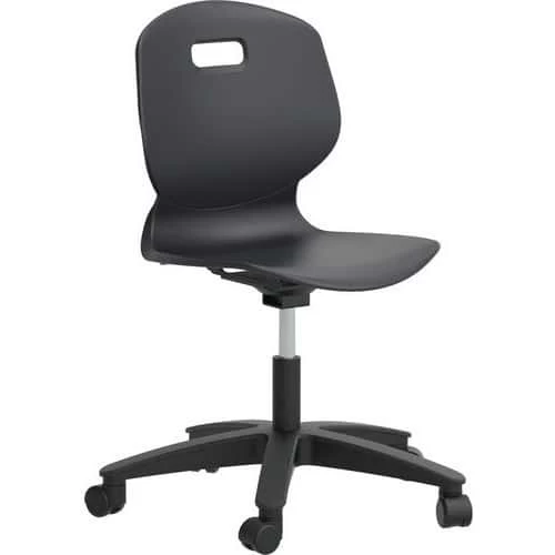 TITAN School Chair With Writing Tablet - Mobile & Stackable - Antimicrobial 1 TITAN School Chair With Writing Tablet - Mobile & Stackable - Antimicrobial