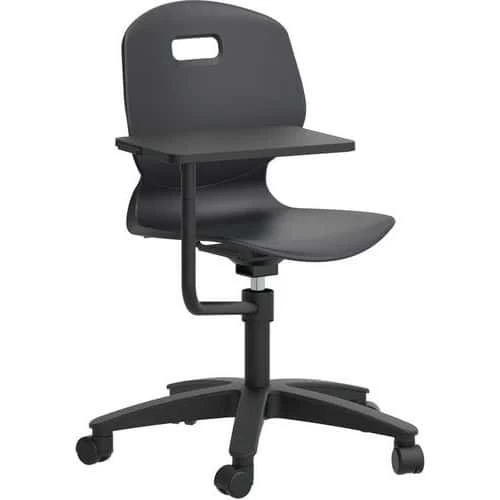 TITAN School Chair With Writing Tablet - Mobile & Stackable - Antimicrobial 2 TITAN School Chair With Writing Tablet - Mobile & Stackable - Antimicrobial - Image 2