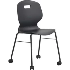TITAN Mobile School Chair - Stackable - Antimicrobial Polypropylene - Arc 6 TITAN Mobile School Chair - Stackable - Antimicrobial Polypropylene - Arc -Avery Store AIG17942763