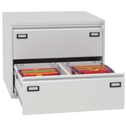 Filing Cabinet With Double-width Drawers - Manutan 19 Filing Cabinet With Double-width Drawers - Manutan -Avery Store AIG1831588