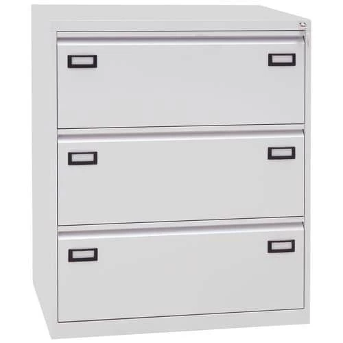 Filing Cabinet With Double-width Drawers - Manutan 9 Filing Cabinet With Double-width Drawers - Manutan - Image 9