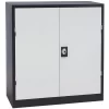 Hinged-door Cabinet 2000 - H 106 X W 100 cm - Manutan
