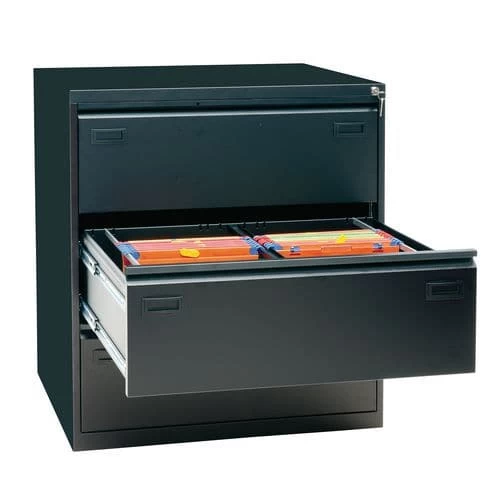 Filing Cabinet With Double-width Drawers - Manutan 10 Filing Cabinet With Double-width Drawers - Manutan - Image 10