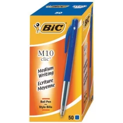 BIC M10 Retractable Ballpoint Pen - Box