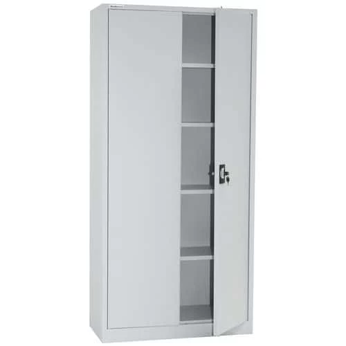 Tall Economy Metal Cupboards - General Use - 1950mm High - Manutan UK 1 Tall Economy Metal Cupboards - General Use - 1950mm High - Manutan UK