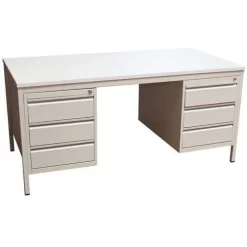 Base-Line Straight Desk With Filing Cabinet 11 Base-Line Straight Desk With Filing Cabinet -Avery Store AIG2037575