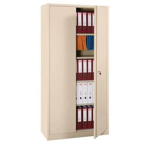 Compact, Single-unit Cabinet With Hinged Doors - Height 195 cm - Manutan 3 Compact, Single-unit Cabinet With Hinged Doors - Height 195 cm - Manutan - Image 3