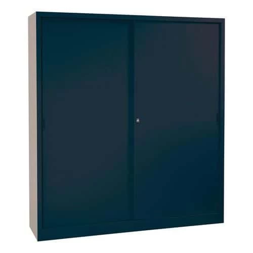 Self-assembly Cabinet With Sliding Doors - Tall - Width 160 cm - Manutan 5 Self-assembly Cabinet With Sliding Doors - Tall - Width 160 cm - Manutan - Image 5