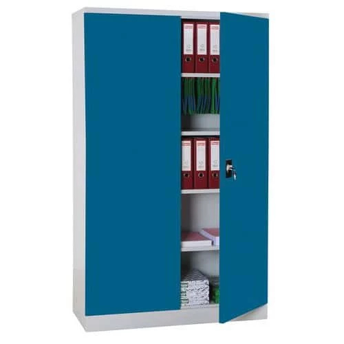 Tall, Self-assembly Cabinet With Hinged Doors - Width 120 cm - Manutan 7 Tall, Self-assembly Cabinet With Hinged Doors - Width 120 cm - Manutan - Image 7
