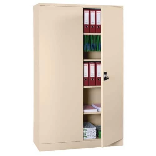 Tall, Self-assembly Cabinet With Hinged Doors - Width 120 cm - Manutan 5 Tall, Self-assembly Cabinet With Hinged Doors - Width 120 cm - Manutan - Image 5