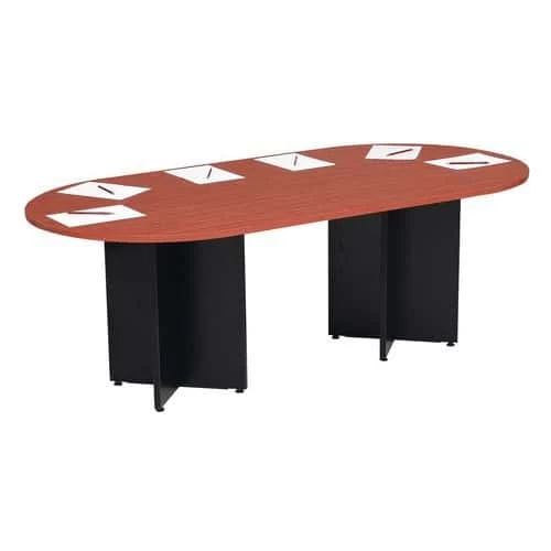 Rectangular Extension For Oval-shaped Modular Table - Cross Base 8 Rectangular Extension For Oval-shaped Modular Table - Cross Base - Image 8