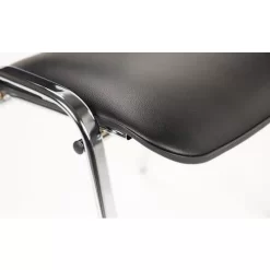 Visitor Chair - Vinyl - Stackable Chrome Frame - Humphreys Manutan 8 Visitor Chair - Vinyl - Stackable Chrome Frame - Humphreys Manutan -Avery Store AIG20915557