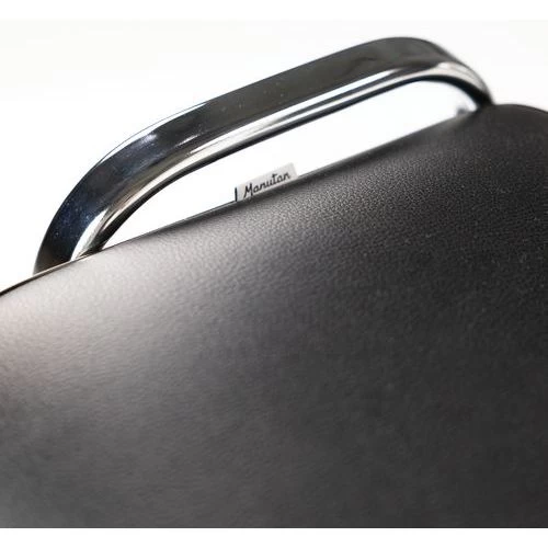 Visitor Chair - Vinyl - Stackable Chrome Frame - Humphreys Manutan 5 Visitor Chair - Vinyl - Stackable Chrome Frame - Humphreys Manutan - Image 5