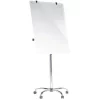 Bi-Office Mobile Glass Flip Chart