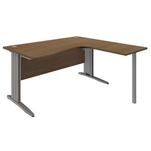 Ticka Compact Desk - Walnut 2 Ticka Compact Desk - Walnut - Image 2