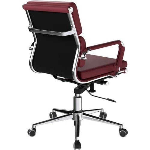Ergonomic Office Armchair - Chrome & Bonded Leather - Eliza Tinsley 6 Ergonomic Office Armchair - Chrome & Bonded Leather - Eliza Tinsley - Image 6