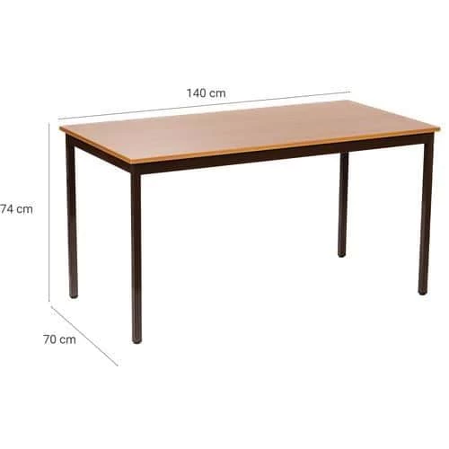 Standard Office Tables - Meeting Room Desks - 1400mm Long - Manutan UK 5 Standard Office Tables - Meeting Room Desks - 1400mm Long - Manutan UK - Image 5