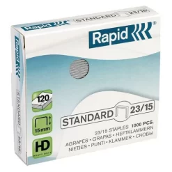 Set Of 2 Cassettes Of 1500 staples For 5020e/5025e Staplers - Rapid -Avery Store AIG2228109 1
