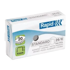 Set Of 2 Cassettes Of 1500 staples For 5020e/5025e Staplers - Rapid -Avery Store AIG2228114 1