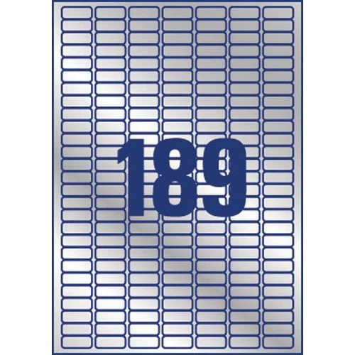 Avery Ultra-strong Metallic Polyester Label - Laser Printing 1 Avery Ultra-strong Metallic Polyester Label - Laser Printing