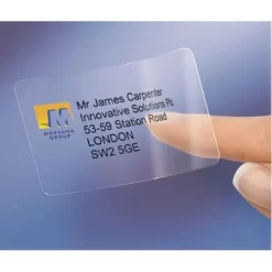Avery Transparent Laser Labels 13 Avery Transparent Laser Labels -Avery Store AIG2324916
