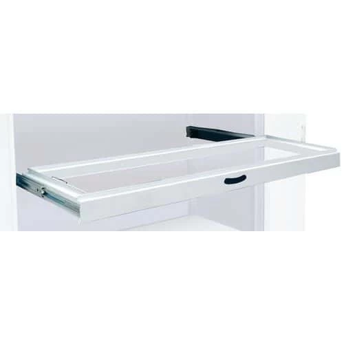 Pull-out Filing Cradle For Cabinet With Tambour Doors - Manutan Orel 3 Pull-out Filing Cradle For Cabinet With Tambour Doors - Manutan Orel - Image 3