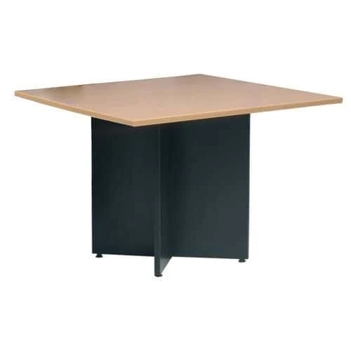 Rectangular Extension For Oval-shaped Modular Table - Cross Base 5 Rectangular Extension For Oval-shaped Modular Table - Cross Base - Image 5