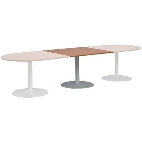 Rectangular Extension For Oval-shaped Modular Table - Tulip Base 2 Rectangular Extension For Oval-shaped Modular Table - Tulip Base - Image 2
