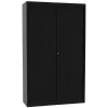 Tambour Door Cupboard - Without Top Working Surface - Black