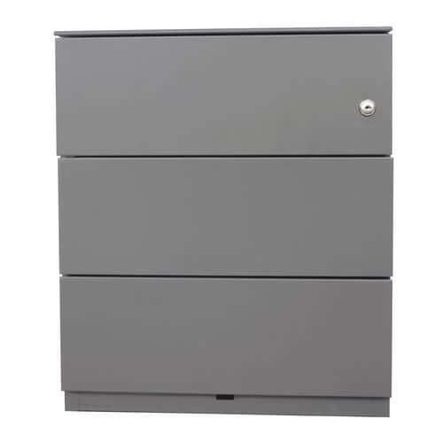 Bisley Mobile Metal Filing Cabinet - Low 2 Bisley Mobile Metal Filing Cabinet - Low - Image 2