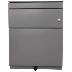 Bisley Mobile Metal Filing Cabinet - High