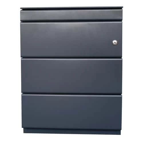Bisley Mobile Metal Filing Cabinet - High 6 Bisley Mobile Metal Filing Cabinet - High - Image 6