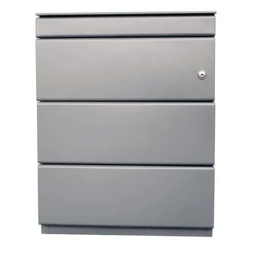 Bisley Mobile Metal Filing Cabinet - High 5 Bisley Mobile Metal Filing Cabinet - High - Image 5