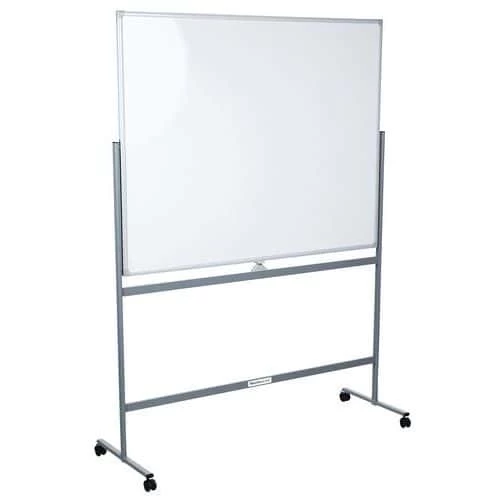 Mobile And Reversible Lacquered Magnetic Whiteboard - Manutan 6 Mobile And Reversible Lacquered Magnetic Whiteboard - Manutan - Image 6