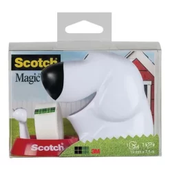 Scotch Tape Dog-shaped Dispenser With Magic Adhesive Tape Roll Set -Avery Store AIG2631197
