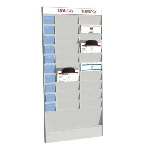 Weekly Planner With 20 A4 Compartments - Paperflow 4 Weekly Planner With 20 A4 Compartments - Paperflow - Image 4